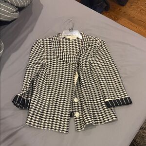 St. John Collection Black and White Jacket